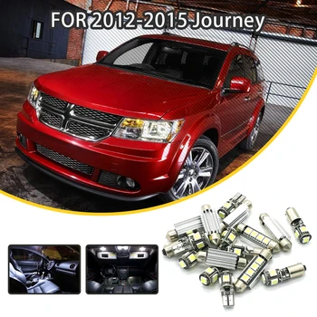 

LOAUT 2pcs White Canbus 13-SMD Car LED Light Bulbs For Dodge 2012-2015 Journey License Plate lights