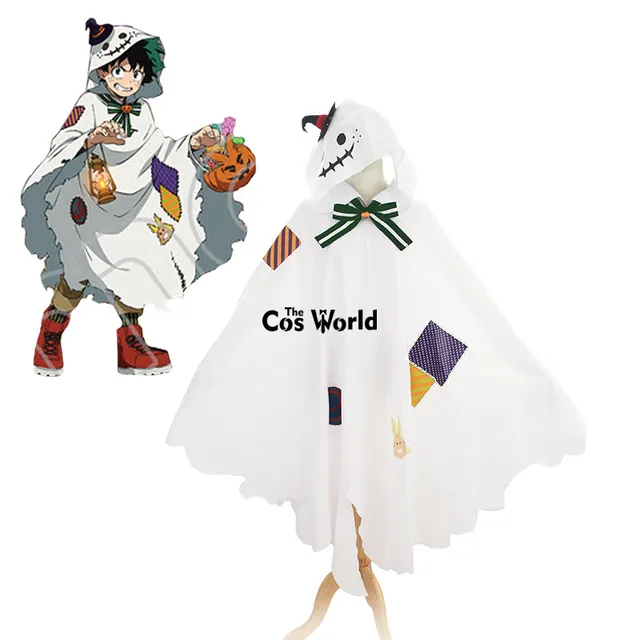 Boku No Hero Academia My Hero Academia Midoriya Izuku Halloween Hallowmas Cloak Cape Tops