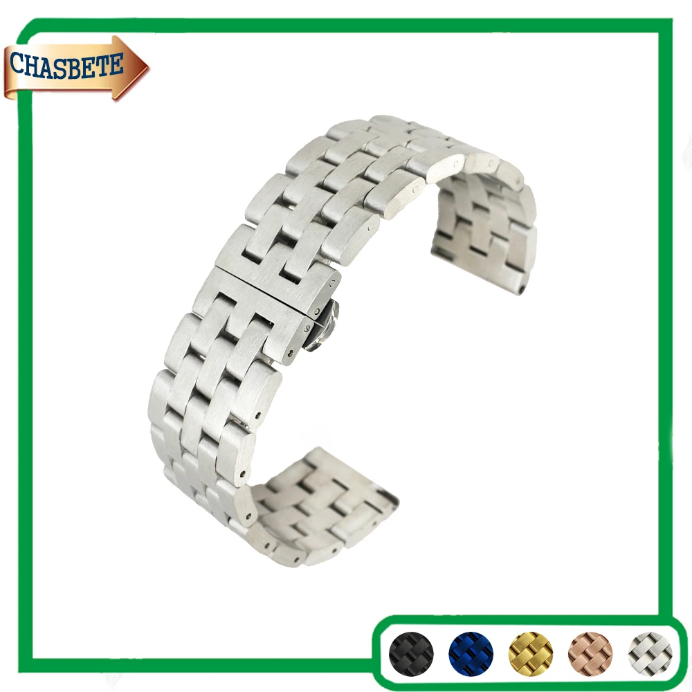 Stainless Steel Watch Band For Luminox 20mm 22mm Metal Strap Quick