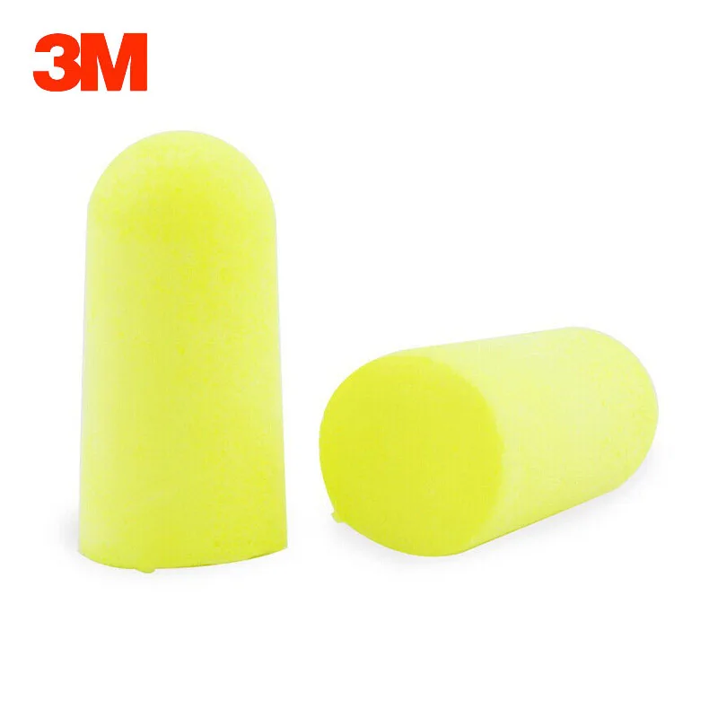 

3M 312-1250 Earplugs Professional Noise Reduction Silencer Anti-noise Learning Sleeping Ear protector Soft Slow rebound Earplug