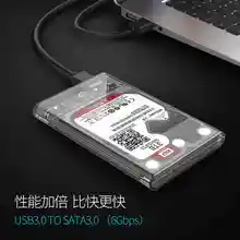 2017 new 2.5 portable hard disk box USB3.0 /Type-C interface hard disk box for 2.5 inches hard disk
