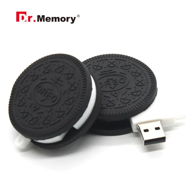 Забавные USB флеш-накопители 64 Гб шоколадное печенье Флешка Персонализированная 32 Гб высокоскоростная 4 ГБ 8 ГБ 16 ГБ карта памяти устройство для хранения