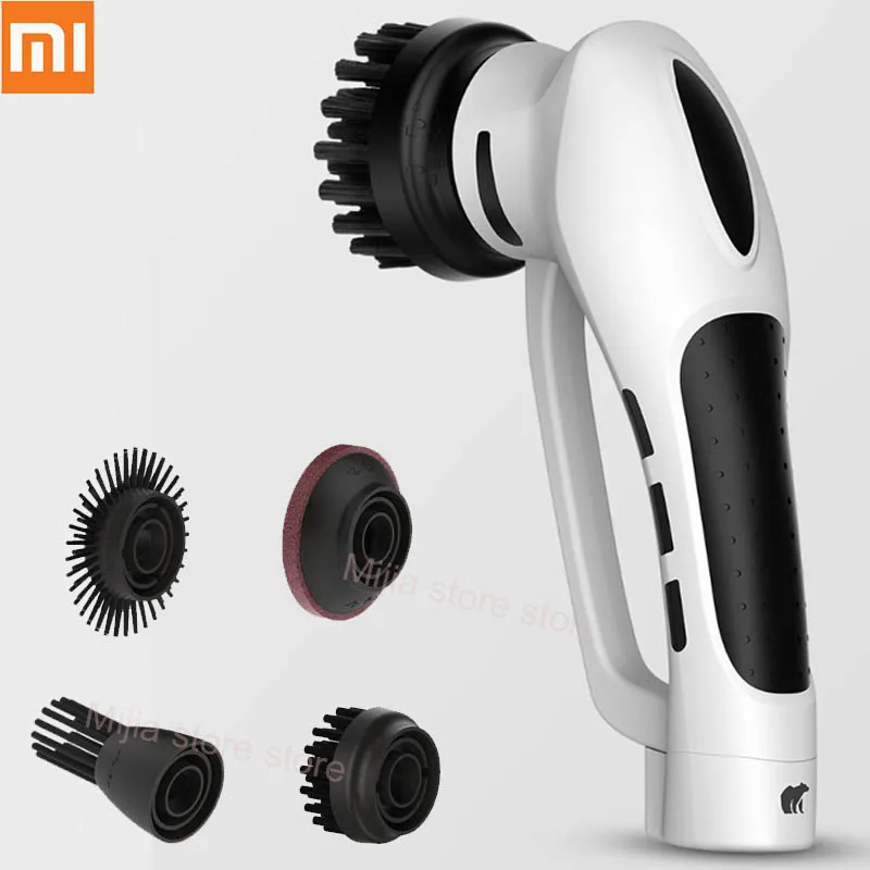 

Xiaomi Wireless Handheld Electric Cleaner Waterproof IPX7 Cleaning Tool Multifunctional Brush Head Labor-saving for kitchen