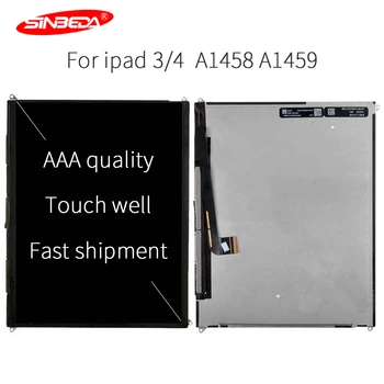 

Sinbeda For iPad 3 3rd 4th A1416 A1430 A14039 7 inch LCD Retina Display For ipad 3 4 A1458 A1459 LCD Screen 16G/32G/64G/Wifi