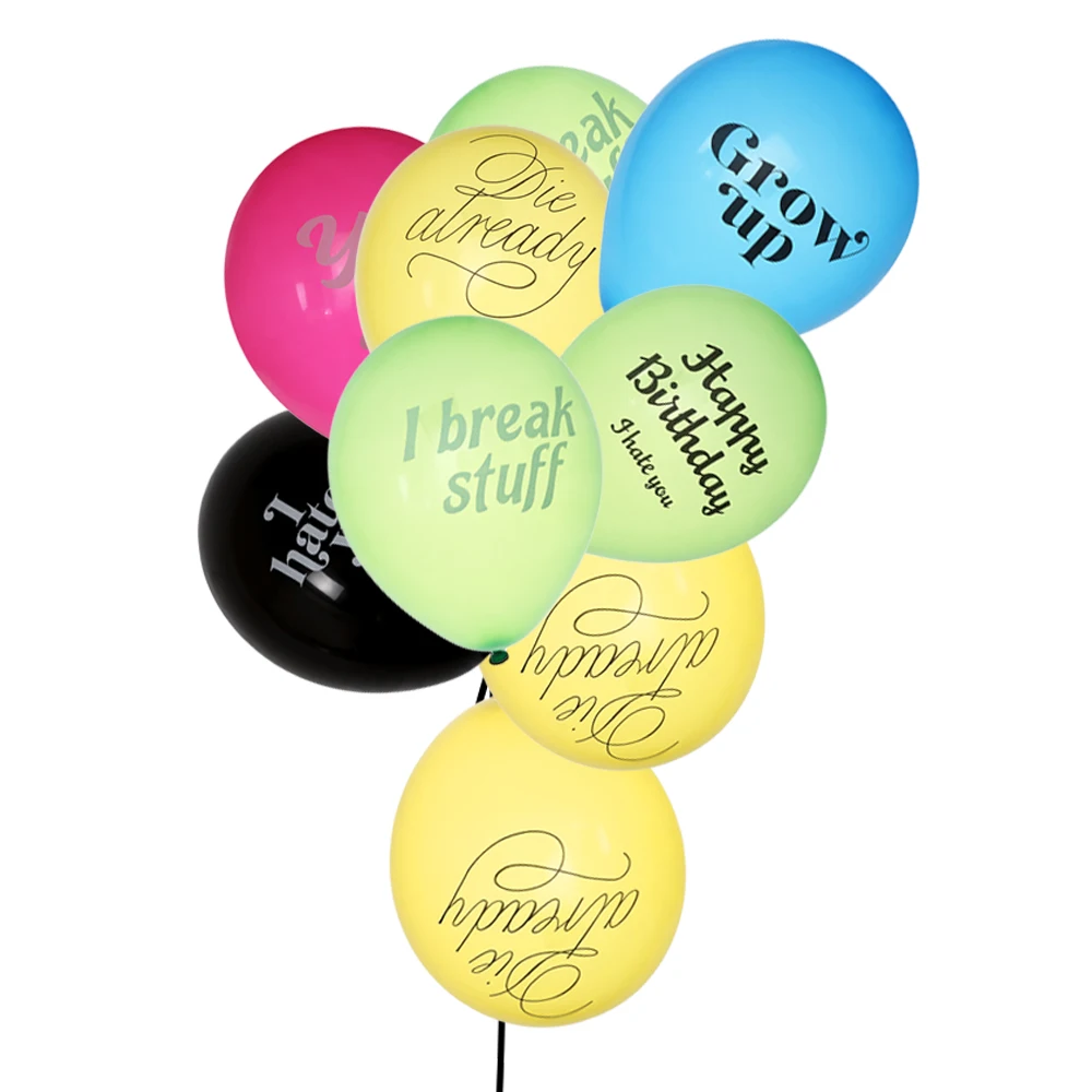 10pcs-10-Inch-Jerk-Balloon-Abusive-Balloon-You-are-old-Grow-up-Happy-Birthday-Rude-Latex(2)
