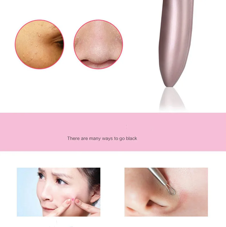 

Electric Blackhead Remover device Vacuum Extraction USB Rechargeable Comedo Suction Tool Face Skin Deep Cleansing Beauty Machine