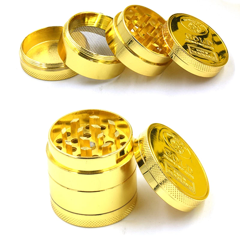 

Gold Style Pipe Weed Grinder Pipe Smoking Creative Tobacco Pipe Herb Smoking Pipes Grinder Smoke Hookah Tobacco Crusher