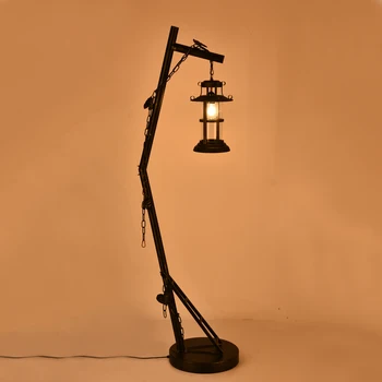 

Floor Lamps retro industrial wind creative diffuse coffee bar store living room bedroom iron personality LU720161