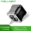 Rtelligent 0.72 Degree 5Phase Nema 17 Stepper Motor 0.24N.M 42C03 5-lead Step Motor 0.75A for CNC Kit Engraving Milling Machine ► Photo 1/5