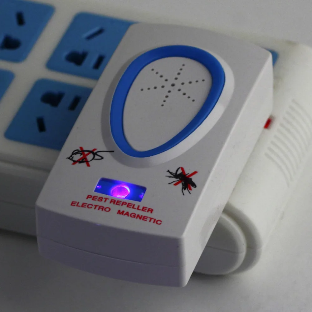 

Electro Magnetic Ultrasonic Electronic Pest Repeller for Lustrating Mouse Bug Mosquito Insect US Plug Hot Sale
