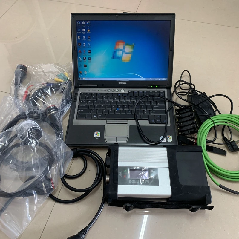 

MB Star C5 sd connect c5 with V09.2019 Software 320GB HDD D630 Laptop for Mecede Car and Truck Auto Diagnosis tool Ready to Use