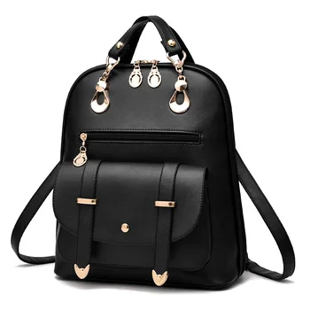 

Yuhua, 2020 new fashion Korean version bag, preppy style woman shoulder bag, simple schoolbags, trend small backpacks.