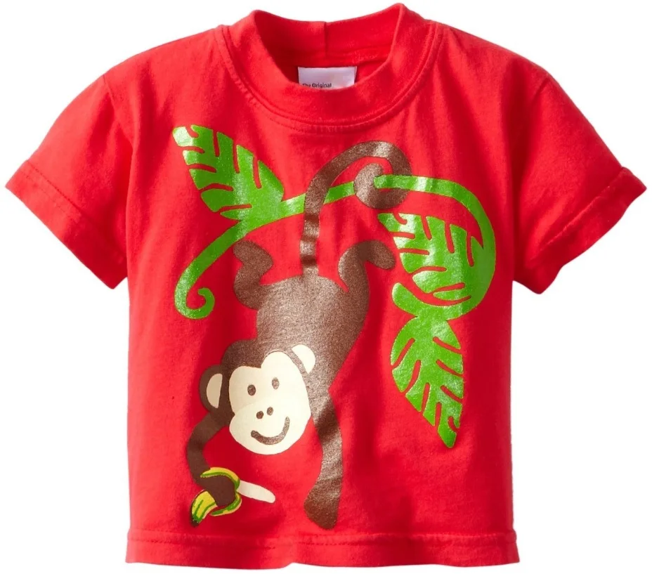 Hooyi Digger Boys Clothes Shirts Kids T-Shirts Baby Boys Tee Shirts Summer Kid Shirt Top 100% Cotton 6 9 12 18 24 Month