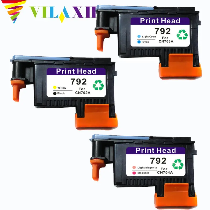 

Vilaxh 792 print head Replacement For HP 792 For DesignJet Z26500 Z26800 Latex 210 Printhead CN702A CN703A CN704A 6 color