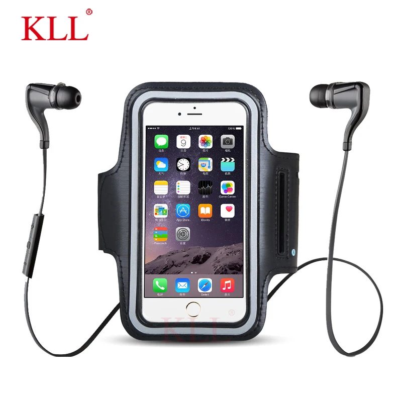 KLL Waterproof Universal Brassard Running Gym Sport