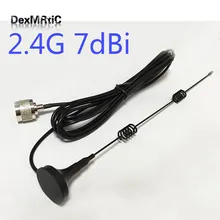 2,4G Wifi антенна 7dbi всенаправленная N разъем 2,4g антенна Новая Wi-Fi антенна коннектор