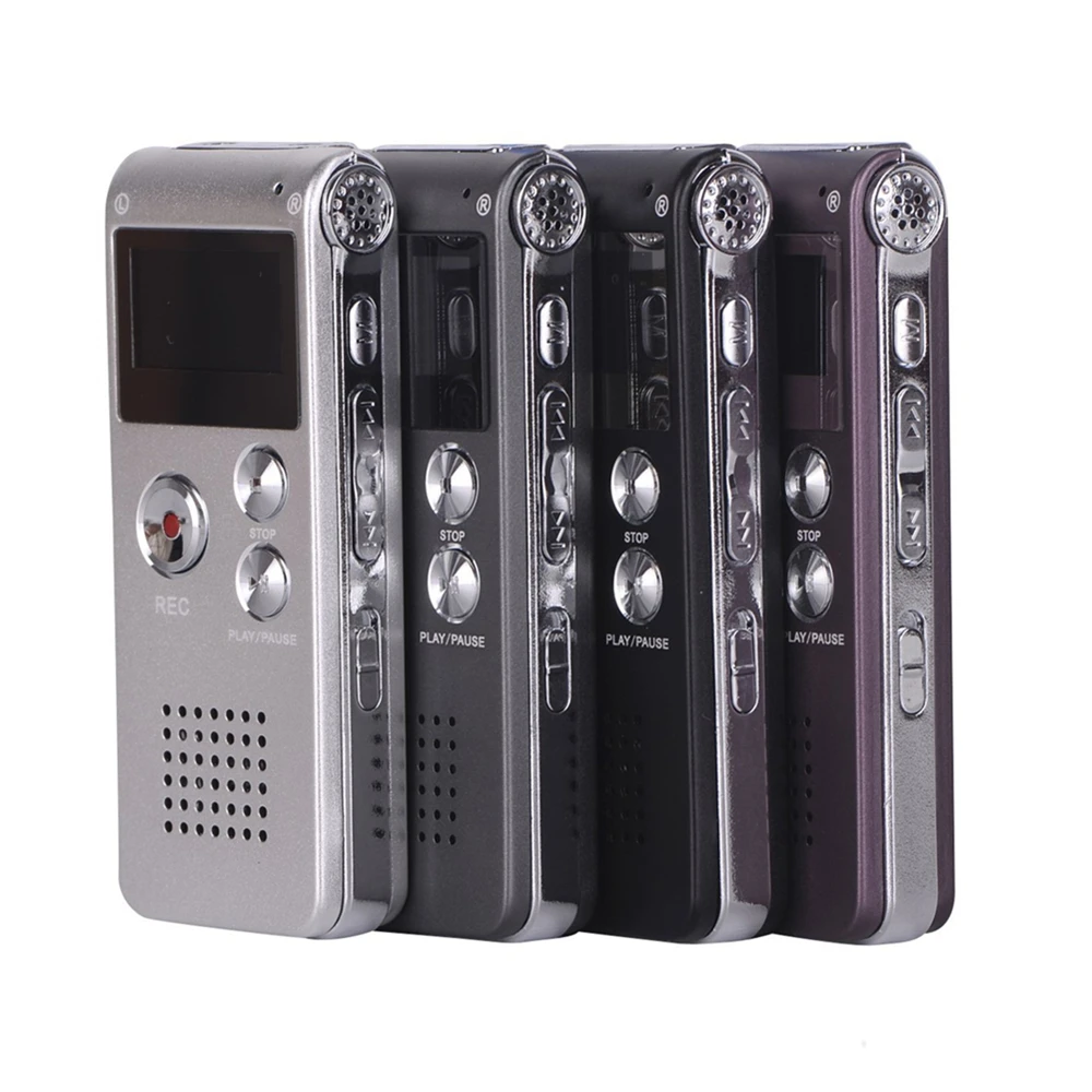 YIXIANG High quality digital voice recorder 8GB Mini USB Flash Digital Audio Voice Recording 650Hr Dictaphone WAV MP3 Player