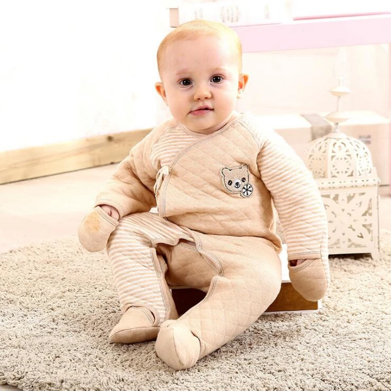 100 Natural organic cotton baby boy clothes winter Soft and