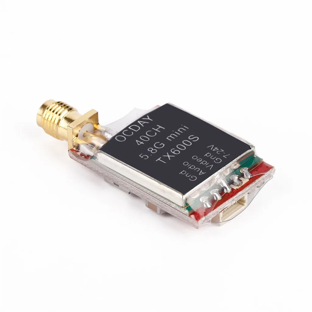 OMESHIN FPV Квадрокоптер QAV250 через машину FPV 5,8G 40ch TX600S TX200R 7-24V беспроводной AV Передатчик изображения - Цвет: Светло-серый
