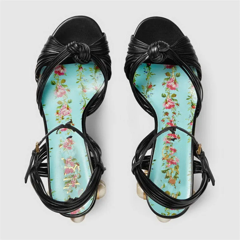 COVIBESCO/модные пикантные женские босоножки с пряжкой и украшением в виде жемчуга; обувь для ночного клуба на очень высоком каблуке с круглым носком; женская обувь на платформе