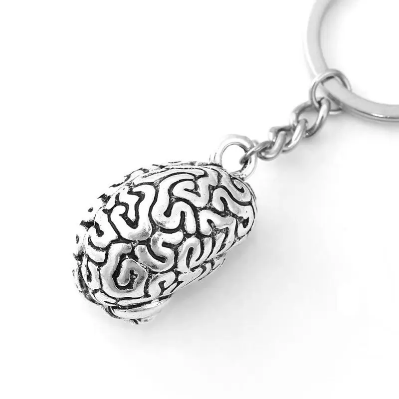 Умный брелок для ключей из сплава Brainiac IQ, брелок для ключей, цепочка для лекарств, anel, медицинский ключ, умный chaviro inteligente