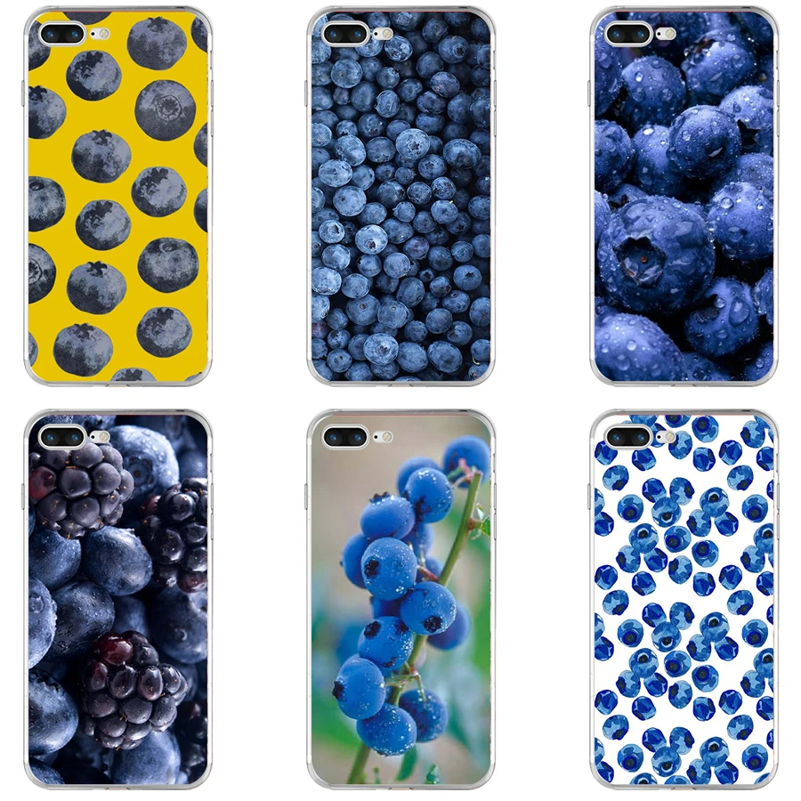 82H Blueberry Blues Мягкий ТПУ силиконовый чехол для Apple iPhone 6 6s 7 8 plus чехол|Бамперы| |