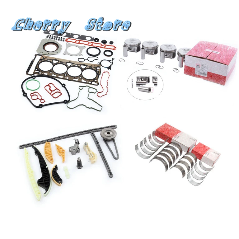 

NEW 06H 107 065 DD Engine Piston Chain Tensioner Overhaul Rebuild Repair Kit For Audi A3 A4 A5 Q5 TT VW Golf Passat Jetta 2.0TSI