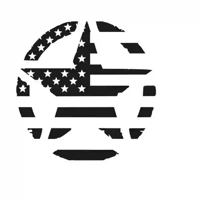 

Pegatina USA American Flag Military Star CAR TRUCK WINDOW Funny Car Window Decal Bumper Sticker Vinyl Truck Sticker