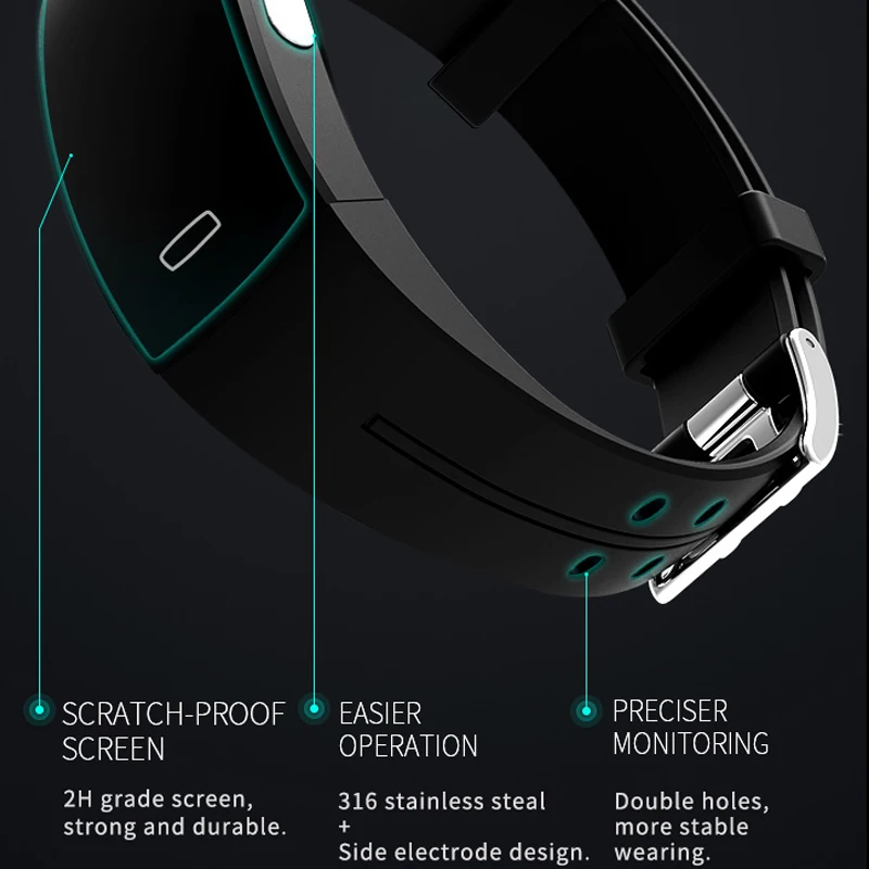 New Smart Watch Men Women Heart Rate Monitor Fitness Tracker PPG+ECG Sport Watches Precision Health Assistant For IOS Android   