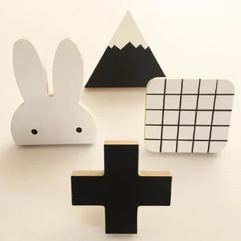 

Cute wooden clothes hook for kids room wall decorate children room ECO hanger hook buy two to send one