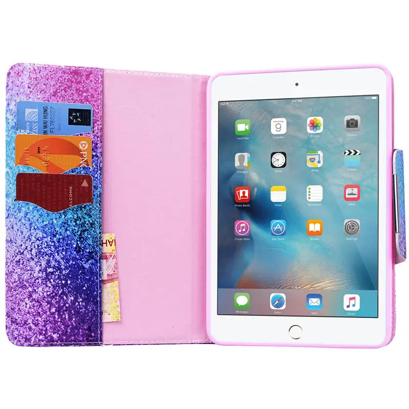 Luxury Case For Ipad Mini 4 Cover Cute Unicorn Flamingo Bling Rainbow Marble Shockproof Magnetic Cover For iPad Mini 4 Case Capa Luxury Case For Ipad Mini 4 Cover Cute Unicorn Flamingo Bling Rainbow Marble Shockproof Magnetic Cover For iPad Mini 4 Case Capa