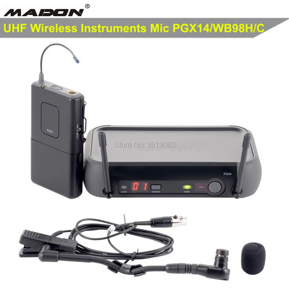 Беспроводная микрофонная система PGX14/WB98HC PGX/BETA98HC UHF|Микрофоны| |