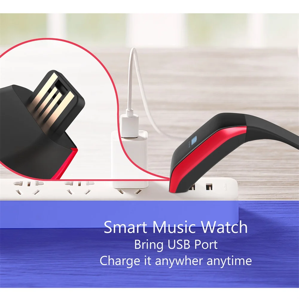 WQ YD618 умные музыкальные часы с поддержкой Save File StoringMusic Bluetooth музыкальный плеер