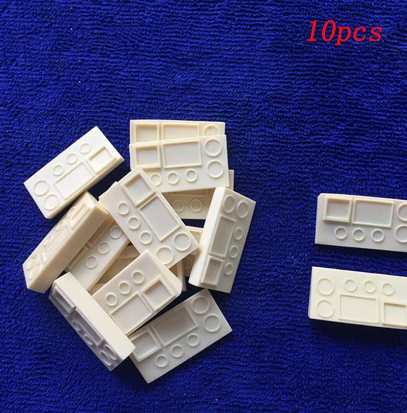 

10PCS Instrument Panel Mini Dashboards 38x20x8MM Decoration Parts Resin Assembly for RC Simulation Ship Model DIY Accessories