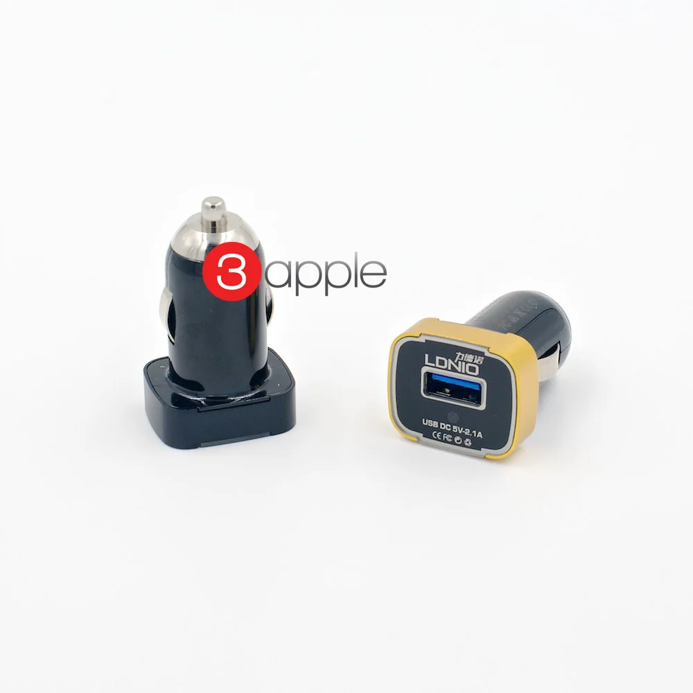 2.1A Carregador For LG iphone sansung galaxy s5 S4 S3 xiaomi red rice HTC Nokia Huawei Lenovo k900 Cargador mini USB Car Charger  Compatible with for iphone 4 5 Samsung S4 S3 Motorola HTC LG Nokia Hua