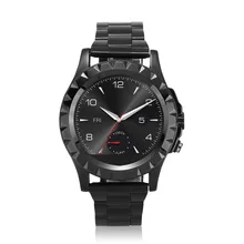 Bluetooth S2 Smart Uhr Smartwatch für IOS Android Smartphones mit Stahlband Hören Impuls-puls-moniter
