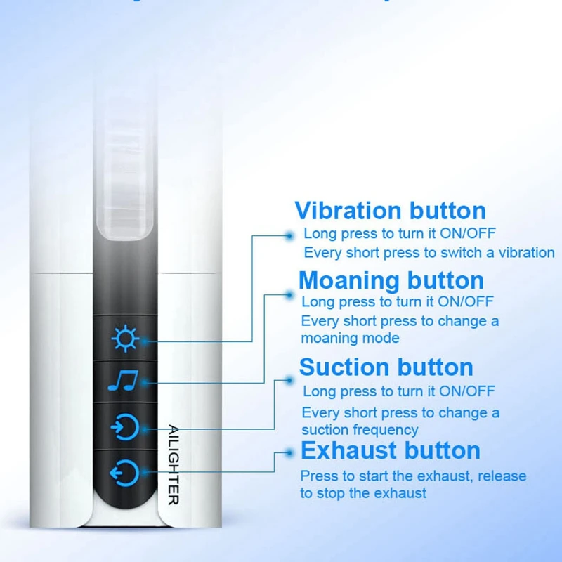  Smart Air Sucking Male Masturbator Induction Girl Sex Moans Sex Machine Heating Vibrating Artificia