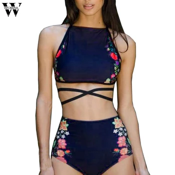 

Womail Summer sexy thongs women bra set push up lace underwear bra and panty set Push-Up Padded Geometric Print bra+set