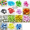 100PCS White Transparent/Mixed RESIN Round Brand Button 12.5MM Coat Boots Sewing Clothes Accessory R-073N2 ► Photo 3/4