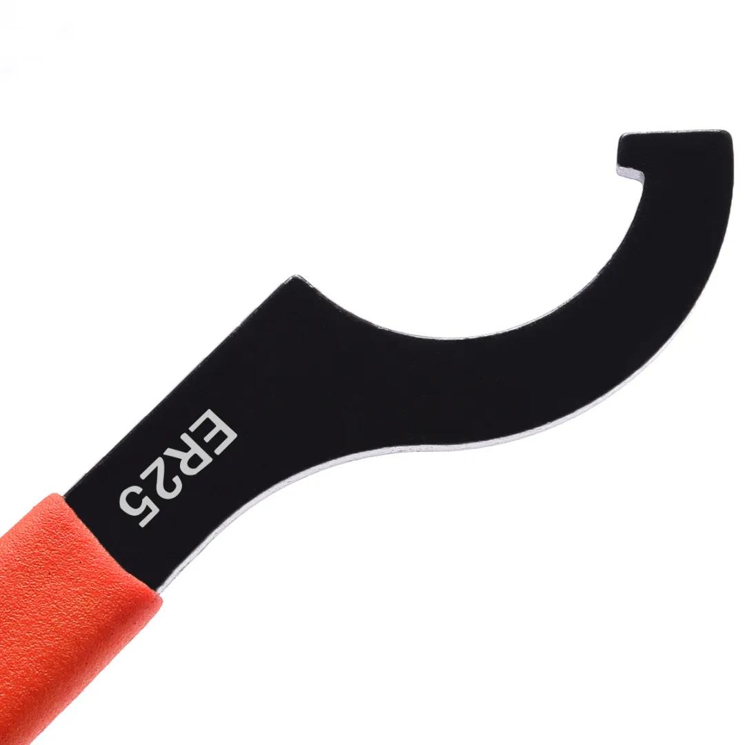 

New 1pc Mayitr High Carbon Steel ER25 ER32 Wrench Spanner For Collet Chuck Holder CNC Milling Machine Cutter 183mm / 200mm