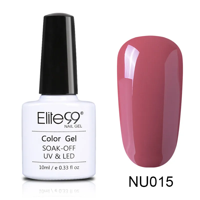 Elite99 10 мл пурпурная серия УФ-гель для ногтей долговечный лак для ногтей Гель-лак замачиваемый гель-лаки для ногтей для самостоятельного дизайна ногтей - Цвет: NU015
