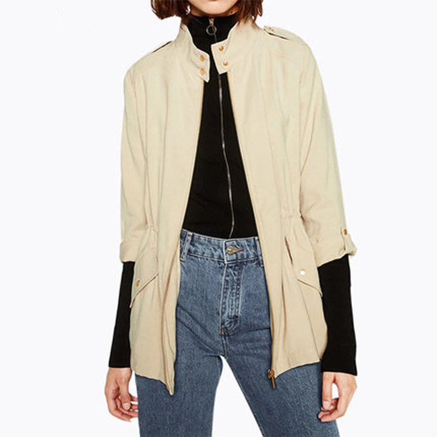 L'ukraine Printemps Abrigo Veste Automne Femme Manteaux Broderie Mujer Boléro Dames Beige 60b0516 Kimono Manteau Womanshort Imprimé 7pa7q