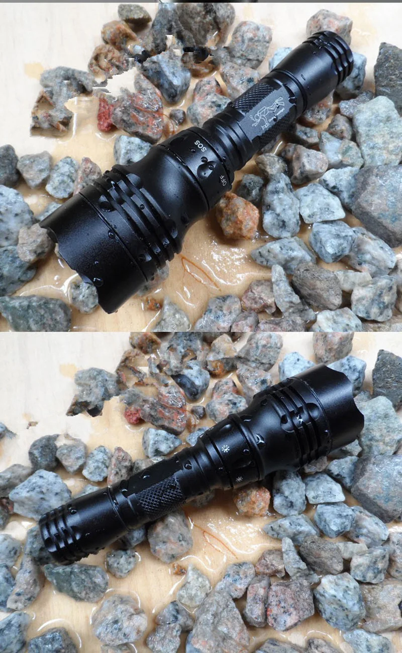 AIMIHUO T6 LED Diving Flashlight Powerful Aluminum Alloy Flashlight Torch IPX7 Waterproof Underwater Flashlights T6 LED Lantern (5)
