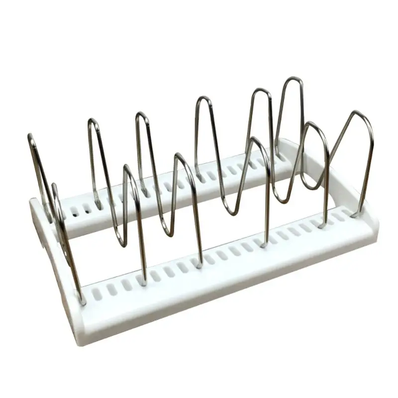 

Kitchen Bakeware Pot Lid Rack Holder Organizer