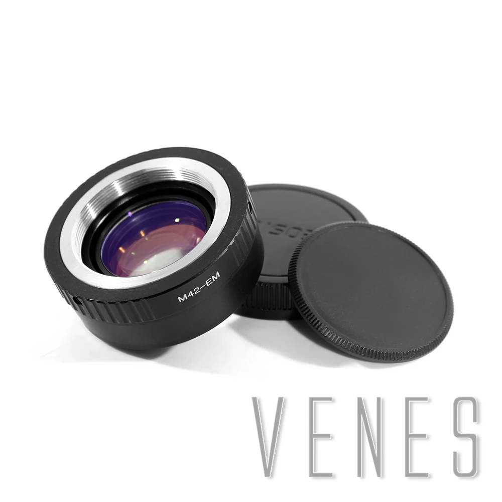 

VENES M42-EM, Focal Reducer Speed Booster, lens adapter suit for M42 lens to Suit for EOS M, For EOS M Camera and M42 Lens