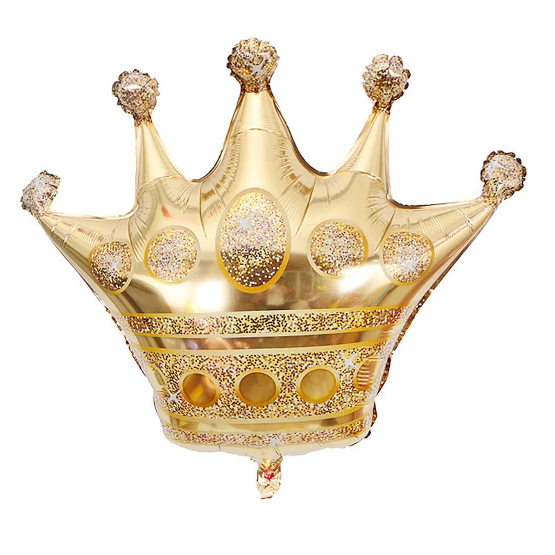 1 шт., Золотая Корона, жевательная пивная кружка, фольгированные фигурные шары, алюминиевые балоны для детей, день рождения, ужин, вечерние украшение для свадьбы подарок - Цвет: crown