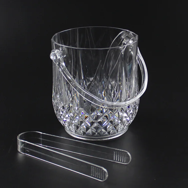 Transparent Clear Acrylic Crystal Ice Bucket Bar Ktv Special Wine