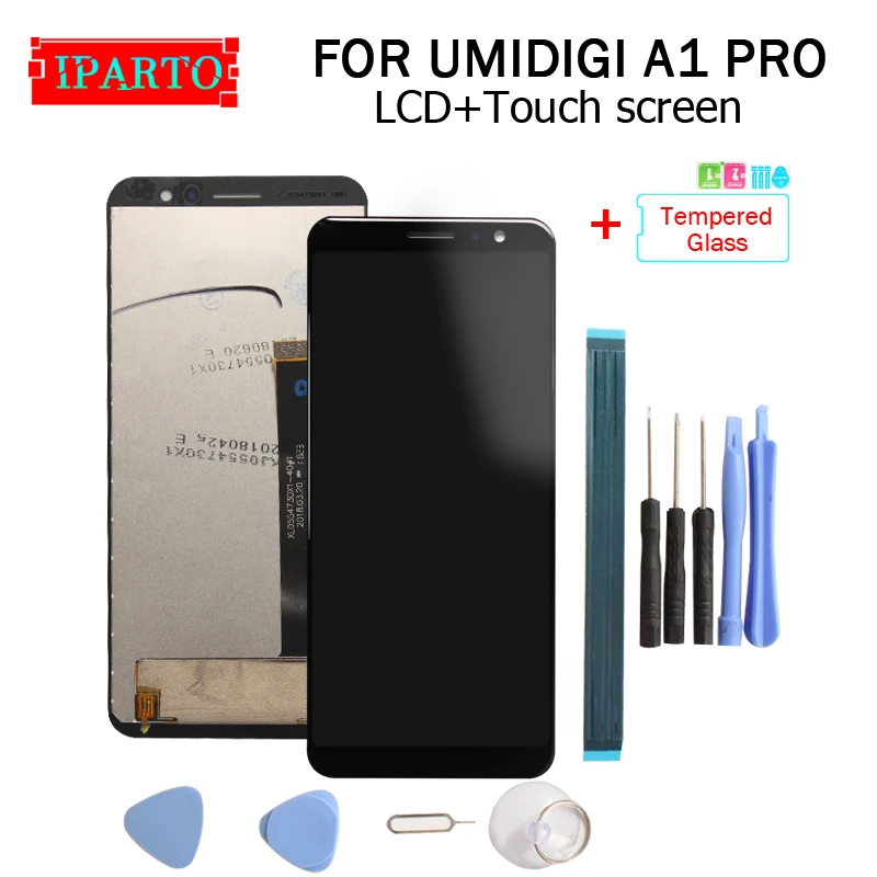 

5.5 inch UMIDIGI A1 PRO LCD Display+Touch Screen Digitizer Assembly 100% Original New LCD+Touch Digitizer for UMI A1 PRO+Tools