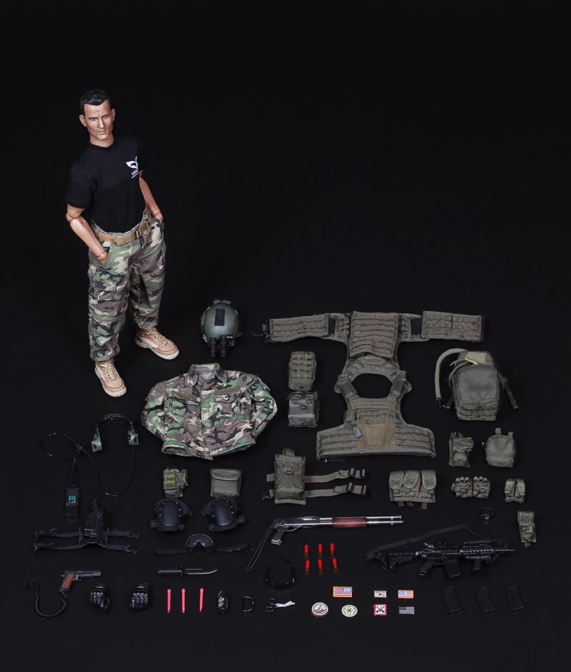 

1/6 Delta Special Forces Movable Full Set Figures