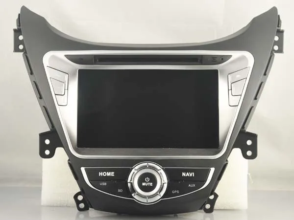 AVGOTOP Android 9 автомобильный радиоприемник мультимедиа для HYUNDAI ELANTRA 2012 Автомобильный gps DVD монитор